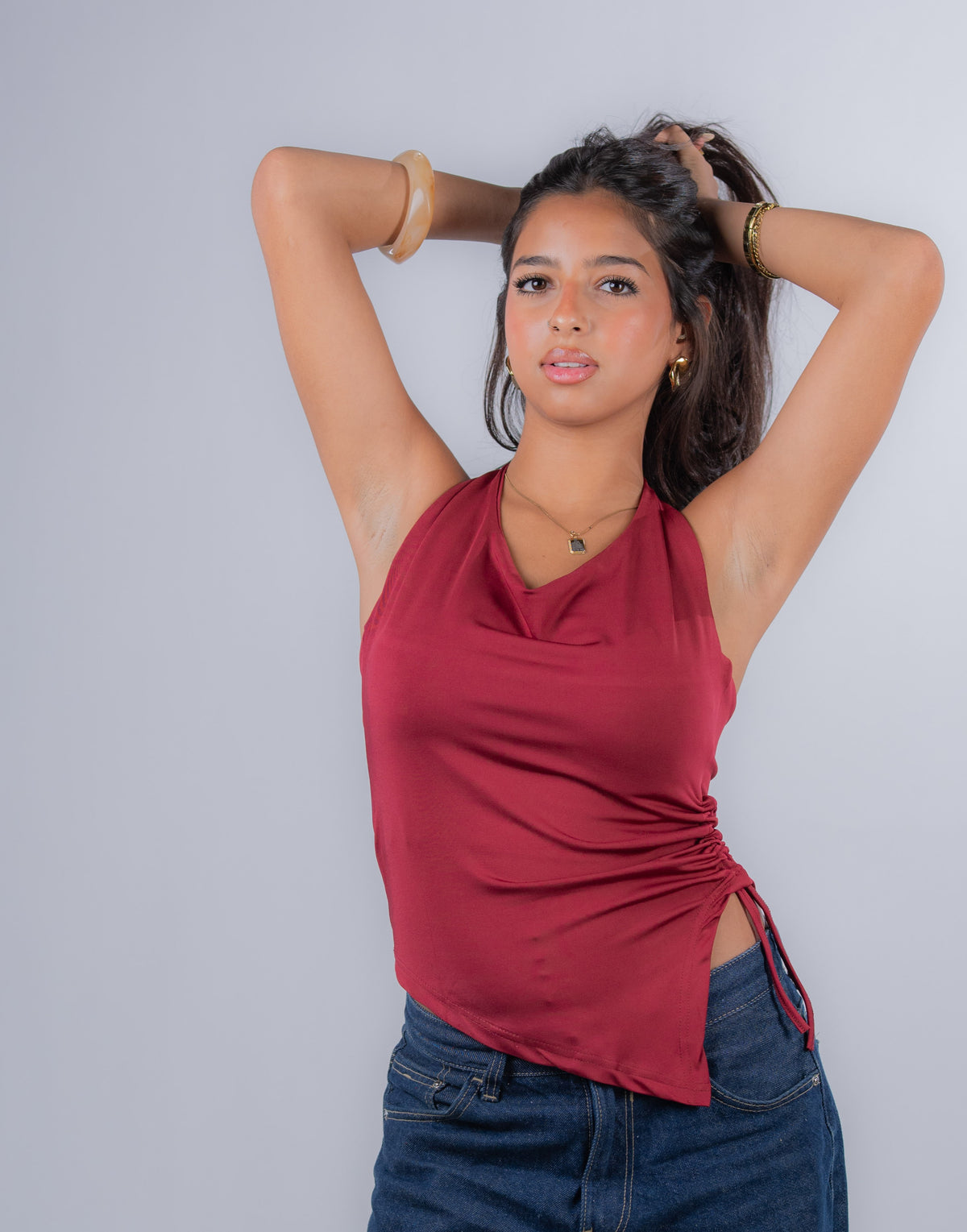 Drape Halter Top
